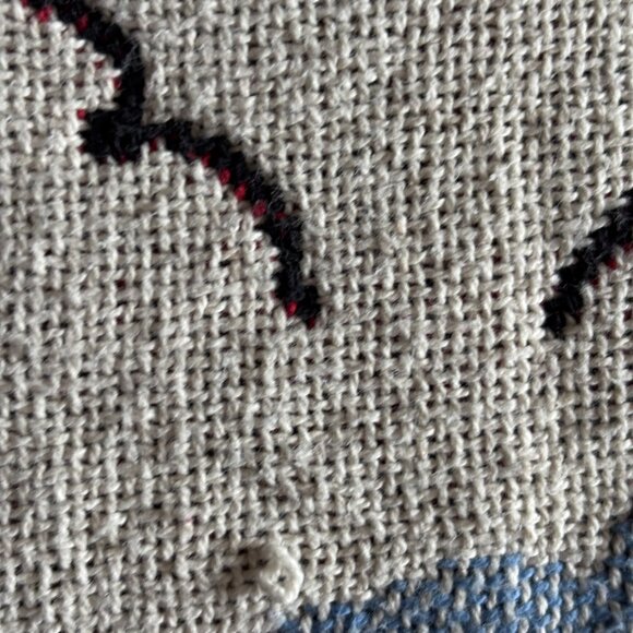 Vintage Goodwin Weavers Lighthouse Themed Fringed Throw - Picture 10 of 15